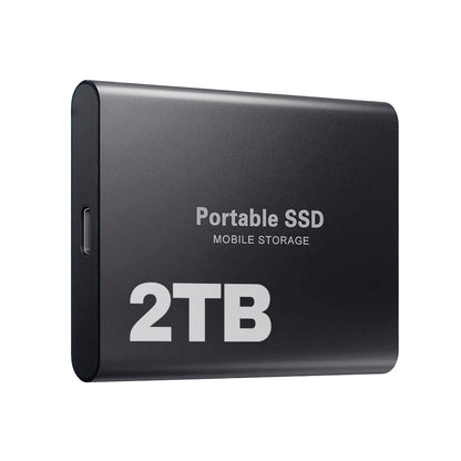 External SSD 2TB USB-C High-Speed Portable Storage Drive 2