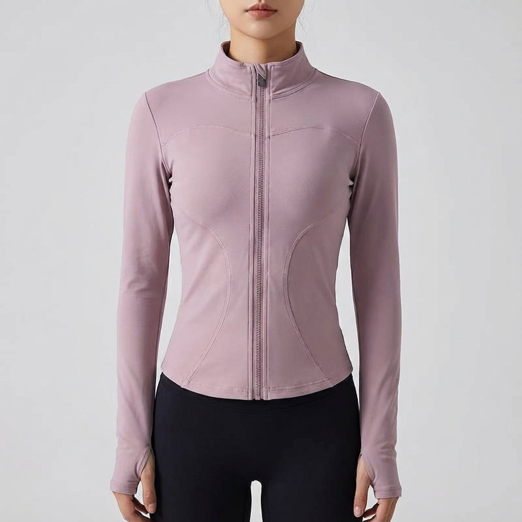 Figurbetonte Activewearjacke Aus Stretch - Georgia