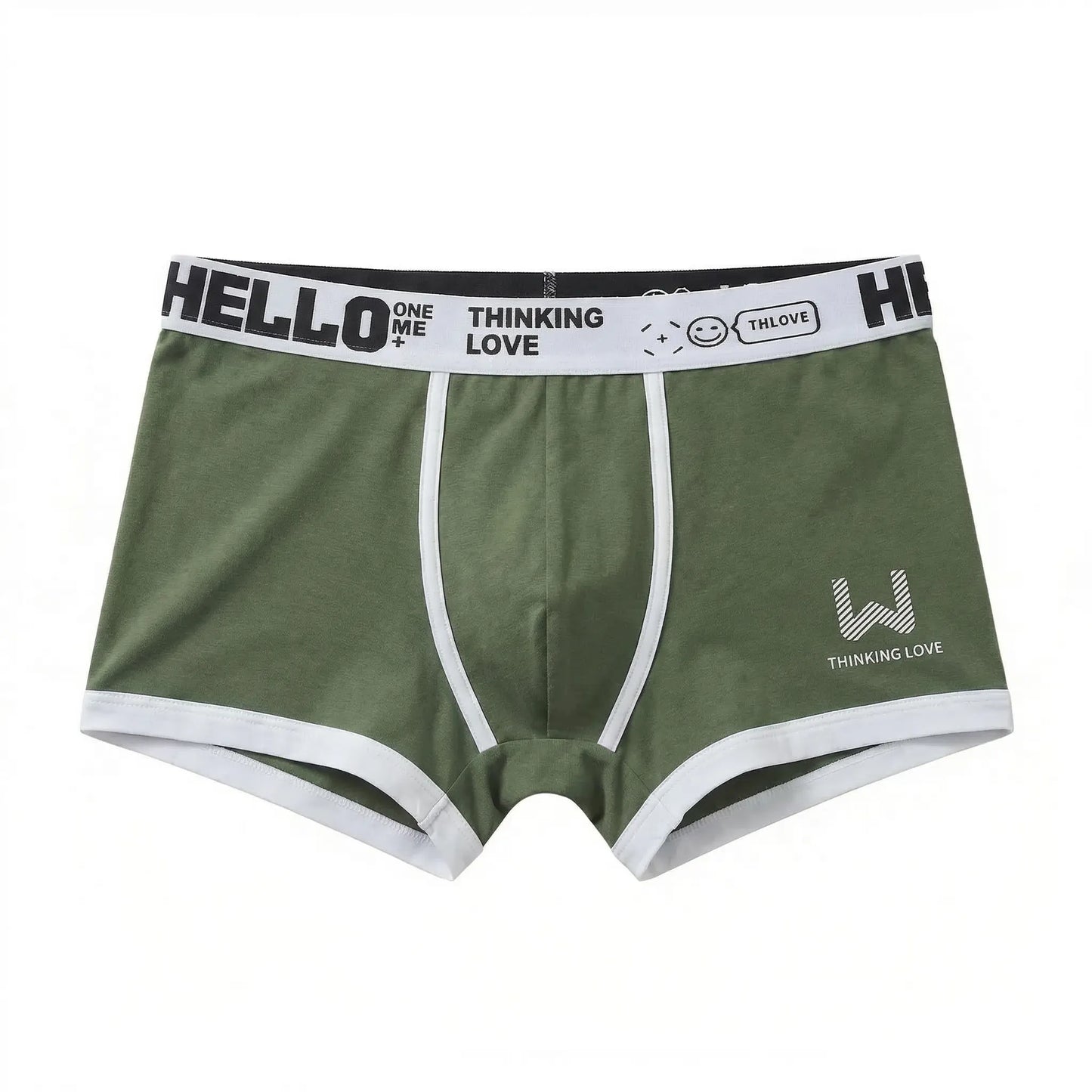 Fitted Boxer Brief With Waistband Branding (8-Pack) -  Shaun