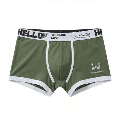 Fitted Boxer Brief With Waistband Branding (8-Pack) -  Shaun