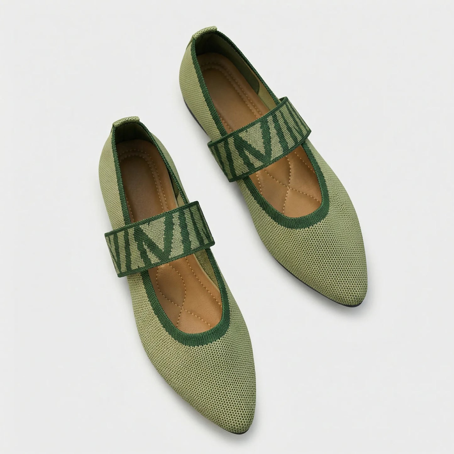 Flacher Damenschuh Mit Riemen - Marissa