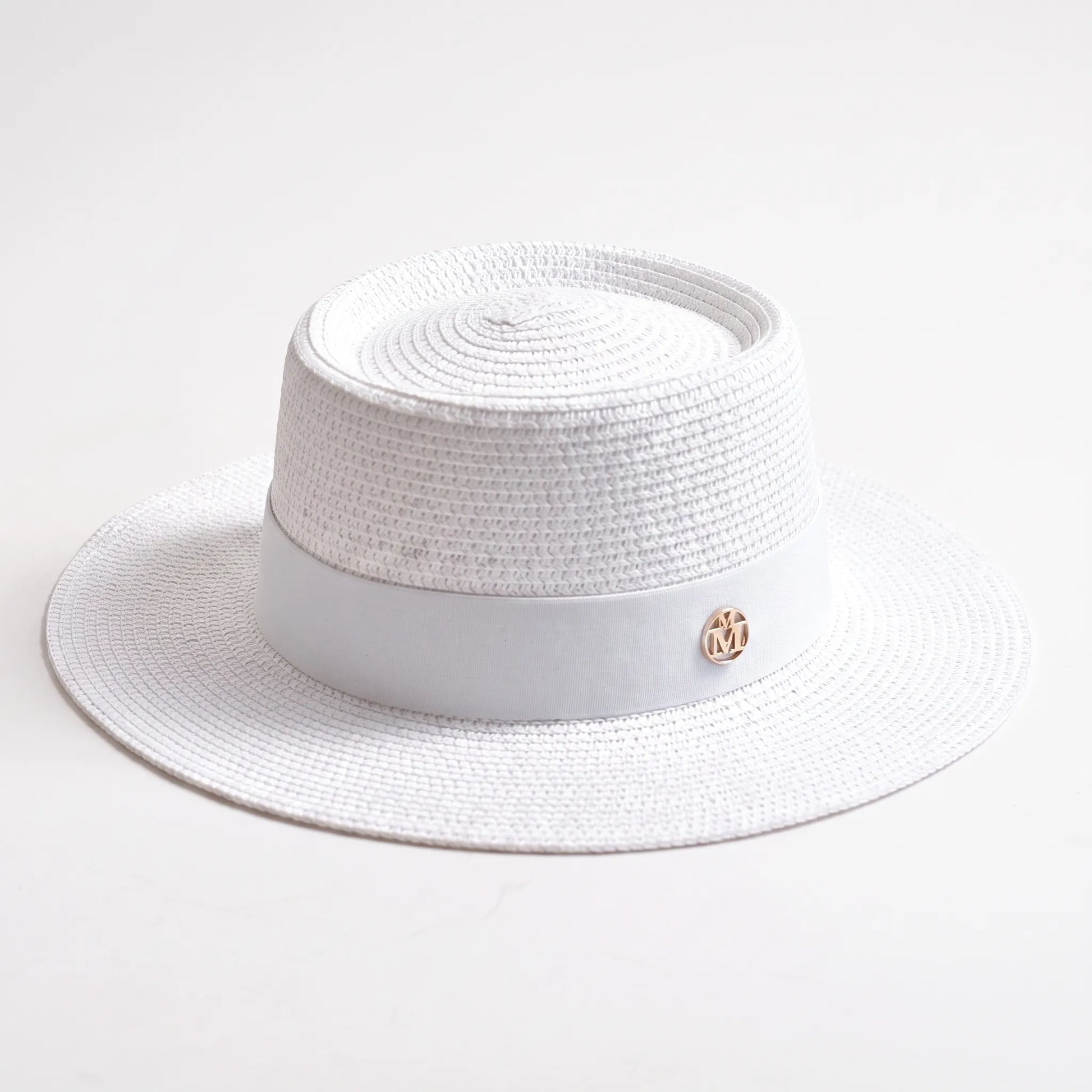 Flätad Hatt Med Platt Kulle - Calypsa