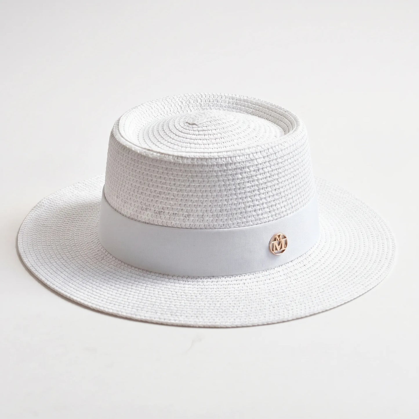 Flätad Hatt Med Platt Kulle - Calypsa