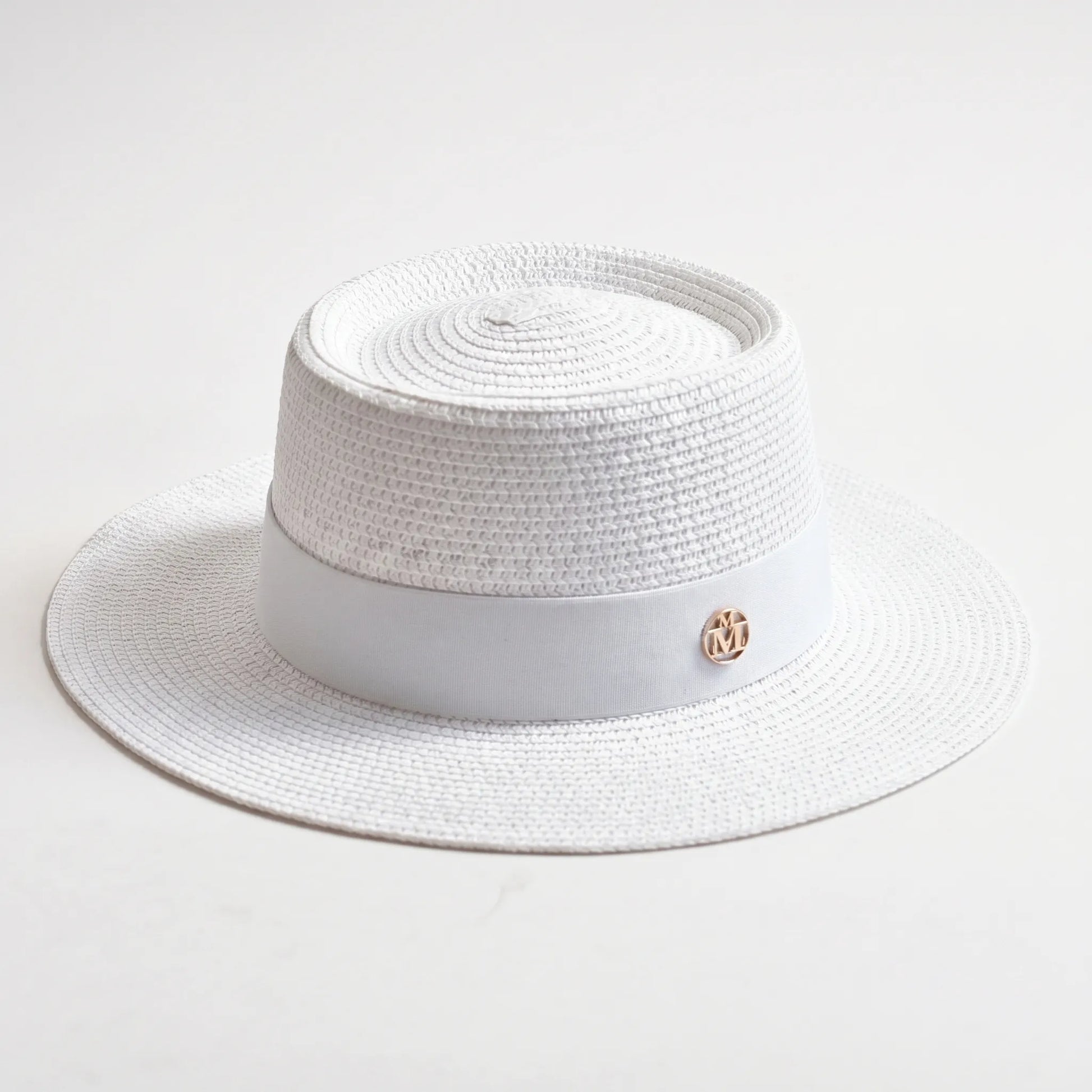 Flätad Hatt Med Platt Kulle - Calypsa