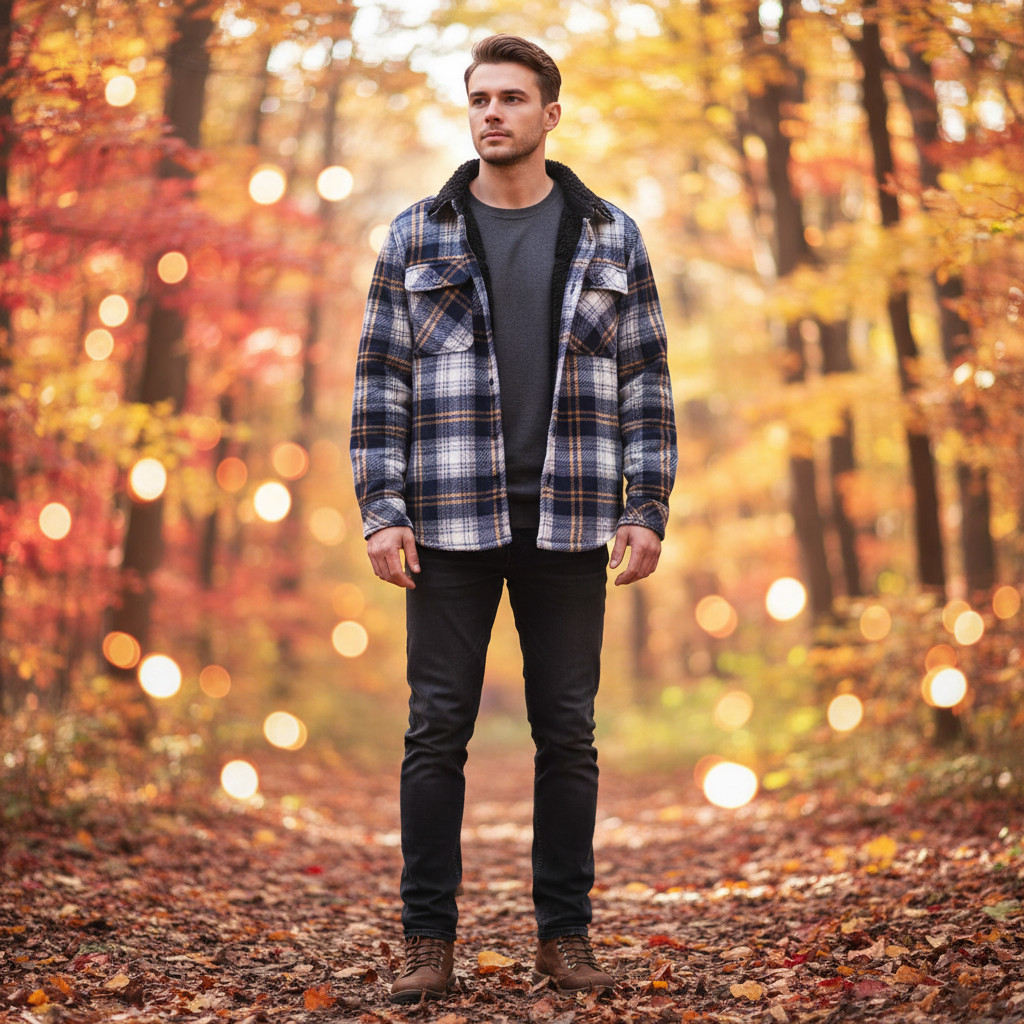 Fleecegefütterte Jacke - Luis