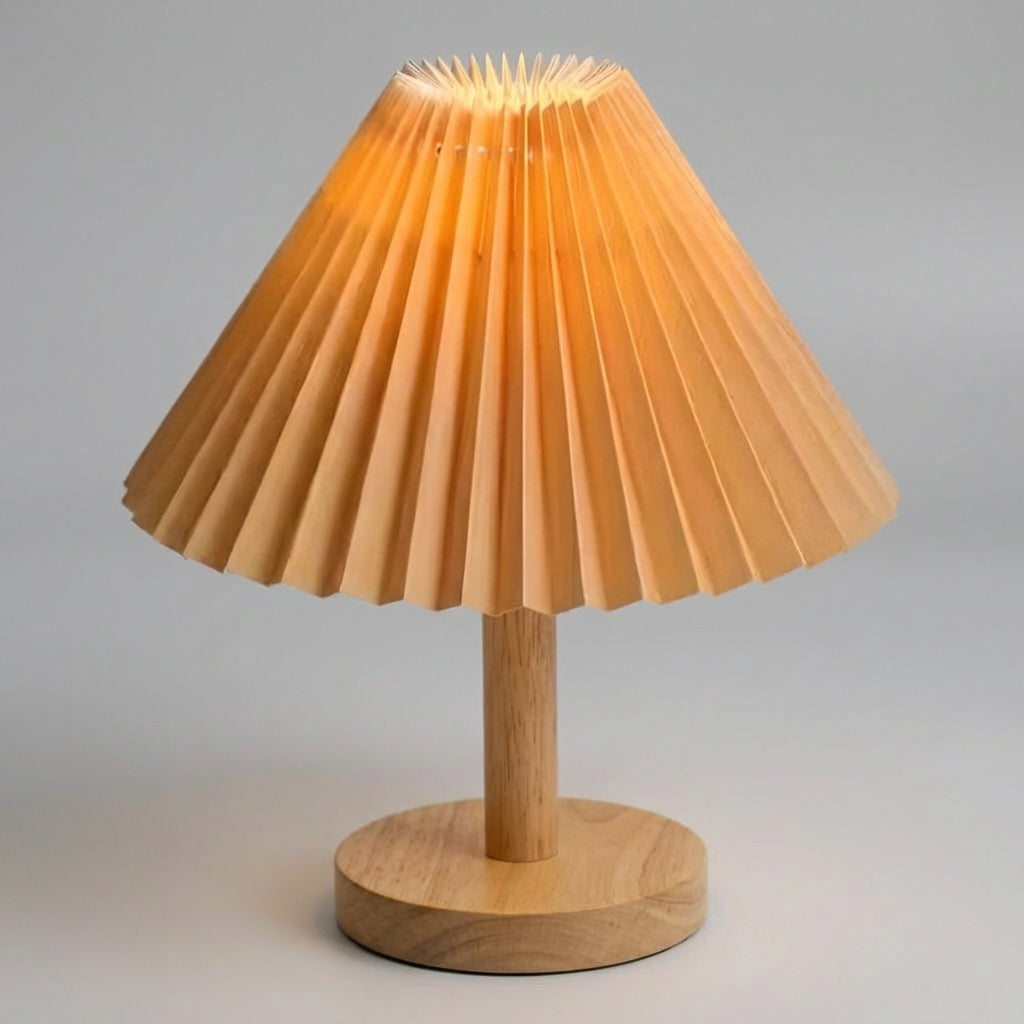 Foldable Pleated Table Lamp -  Flarozi