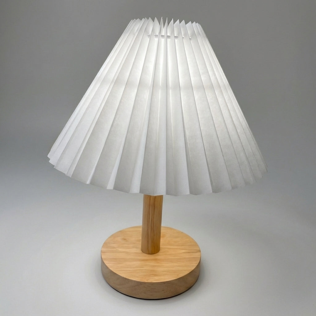 Foldable Pleated Table Lamp -  Flarozi