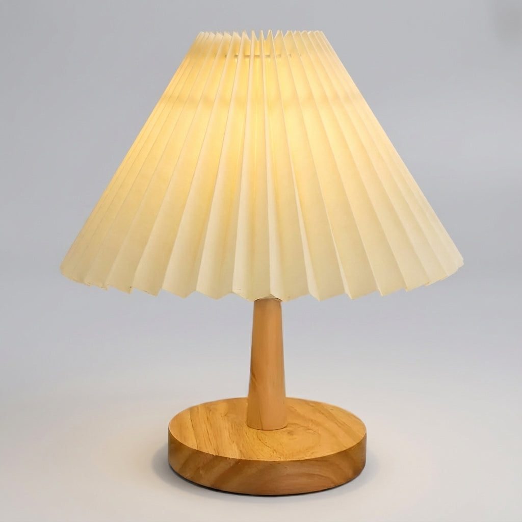 Foldable Pleated Table Lamp -  Flarozi