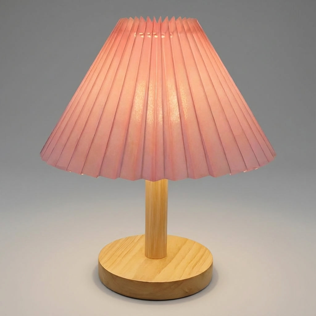 Foldable Pleated Table Lamp -  Flarozi