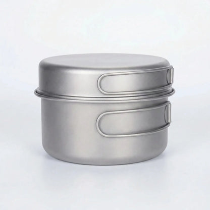 Folding Handle Titanium Cookware Set -  Trekforge