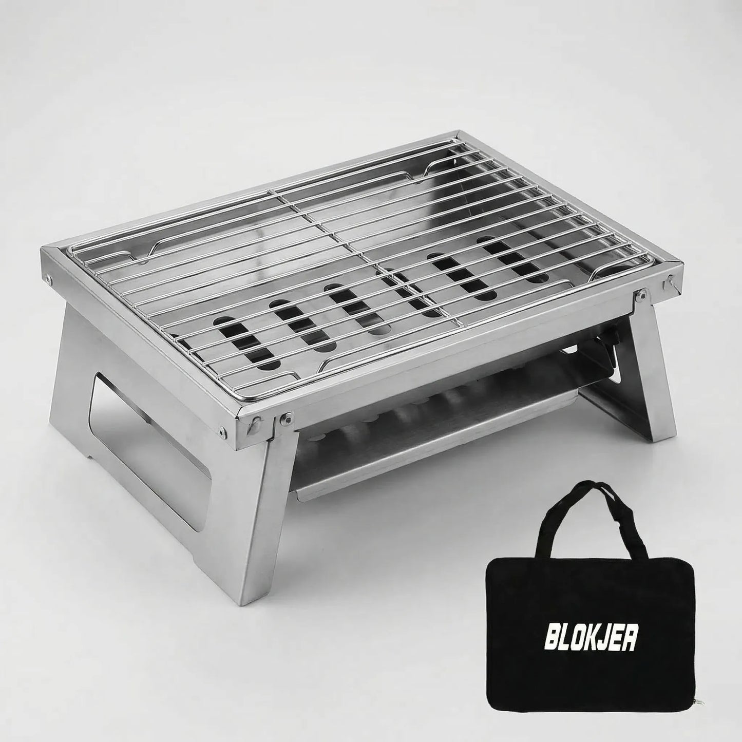 Folding Portable Outdoor Barbecue Grill -  Grillvex
