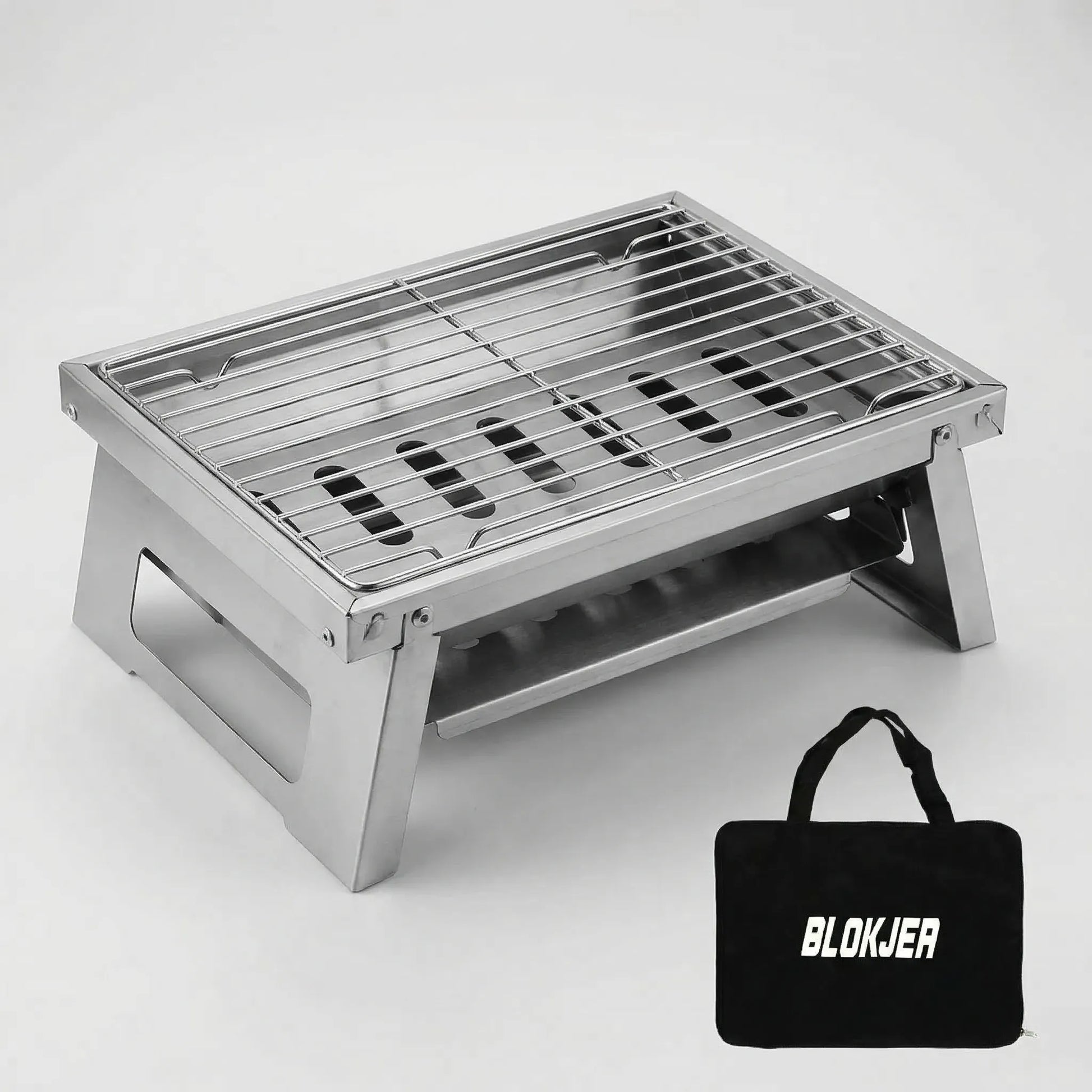 Folding Portable Outdoor Barbecue Grill -  Grillvex