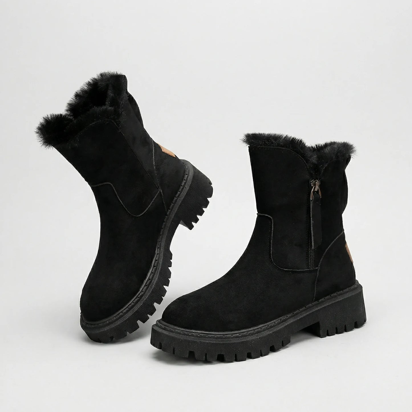 Gefütterte Damen Stiefelette - Charleen