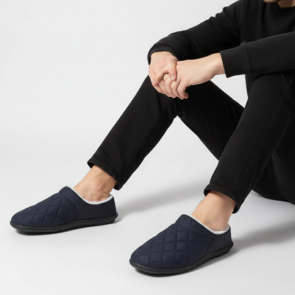 Gefütterte Hausslipper Mit Plüsch - CozyKick