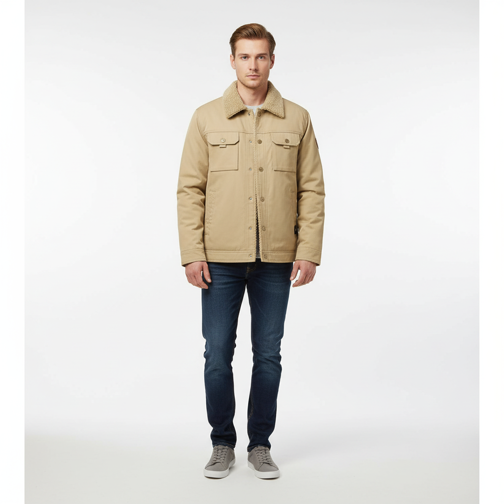 Gefütterte Winterjacke - Timo
