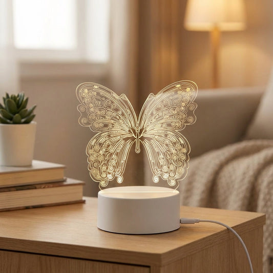 Geometric Butterfly Table Lamp -  Novabutter