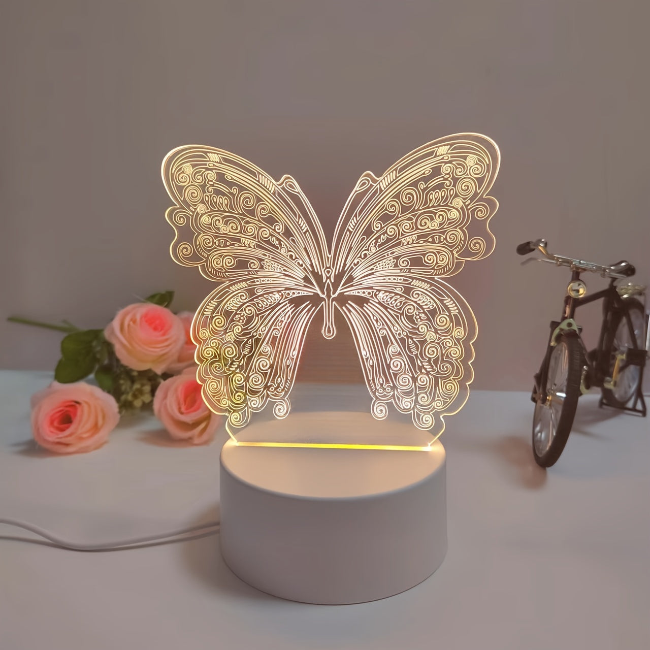 Geometric Butterfly Table Lamp -  Novabutter