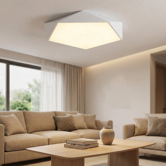 Geometric Ceiling Light Fixture -  Polylume
