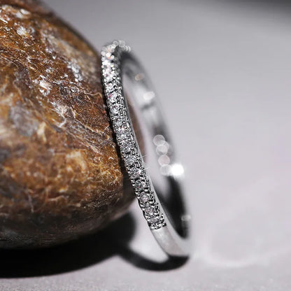 Geometrischer Designring - EternityRing 