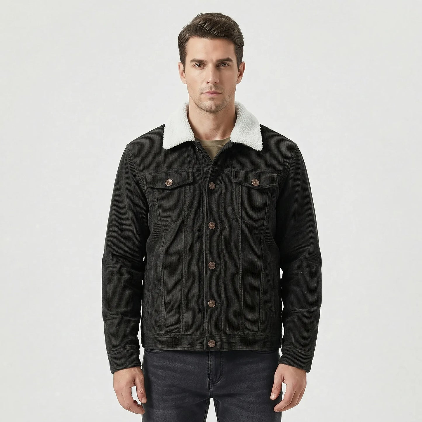 Gepolsterte Freizeitjacke Mit Kragen - Niko