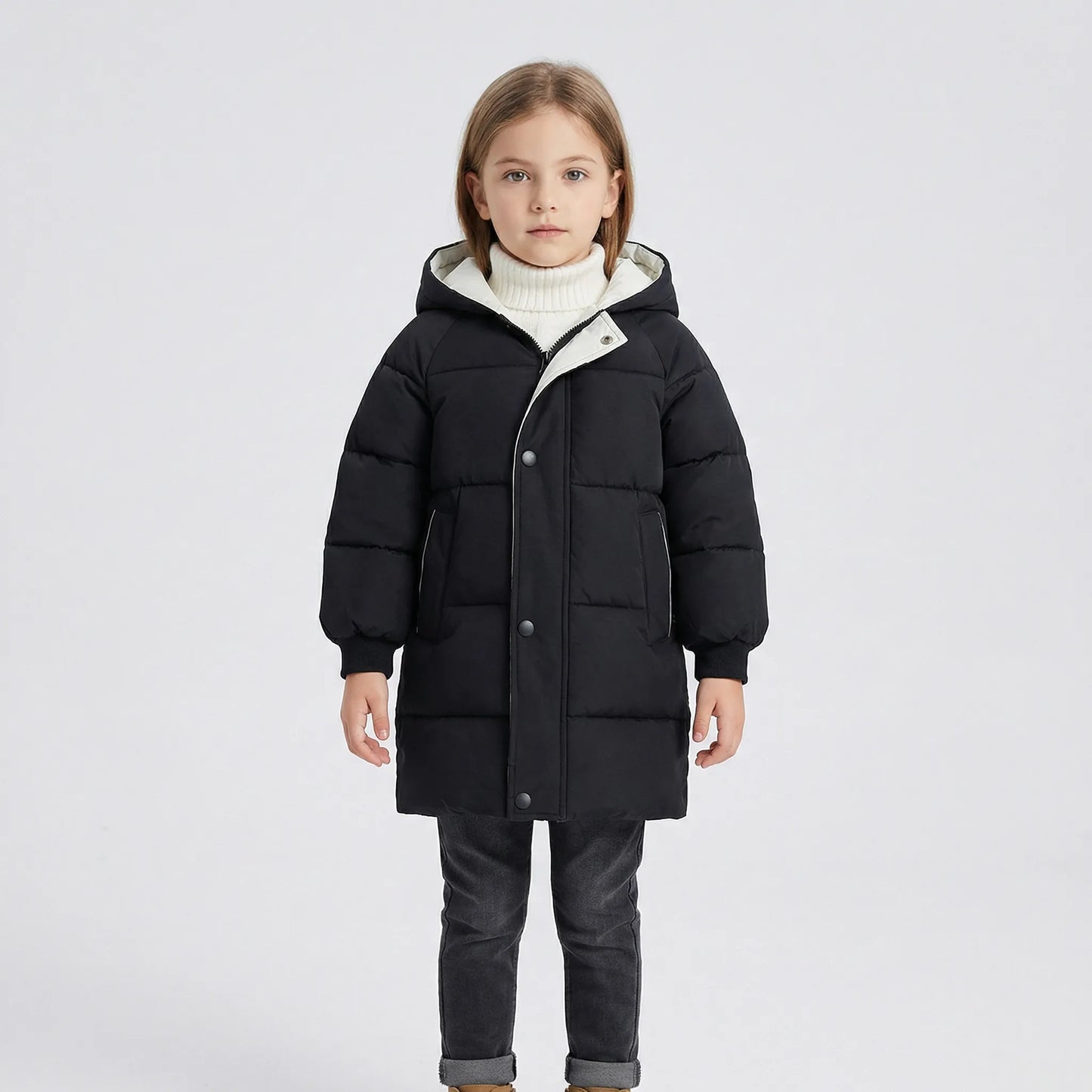 Gepolsterte Kinderjacke Für Herbst Und Winter - Billie