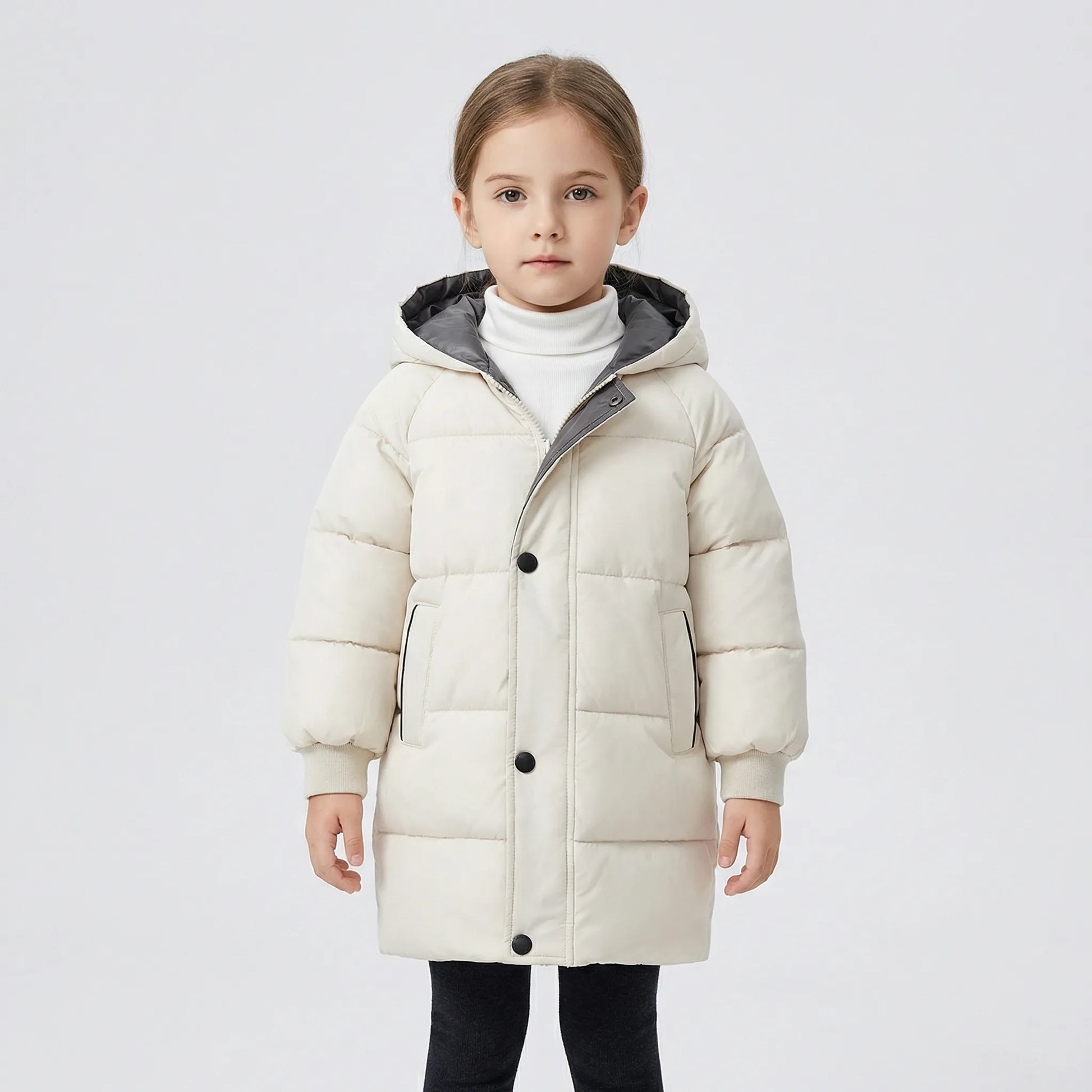 Gepolsterte Kinderjacke Für Herbst Und Winter - Billie