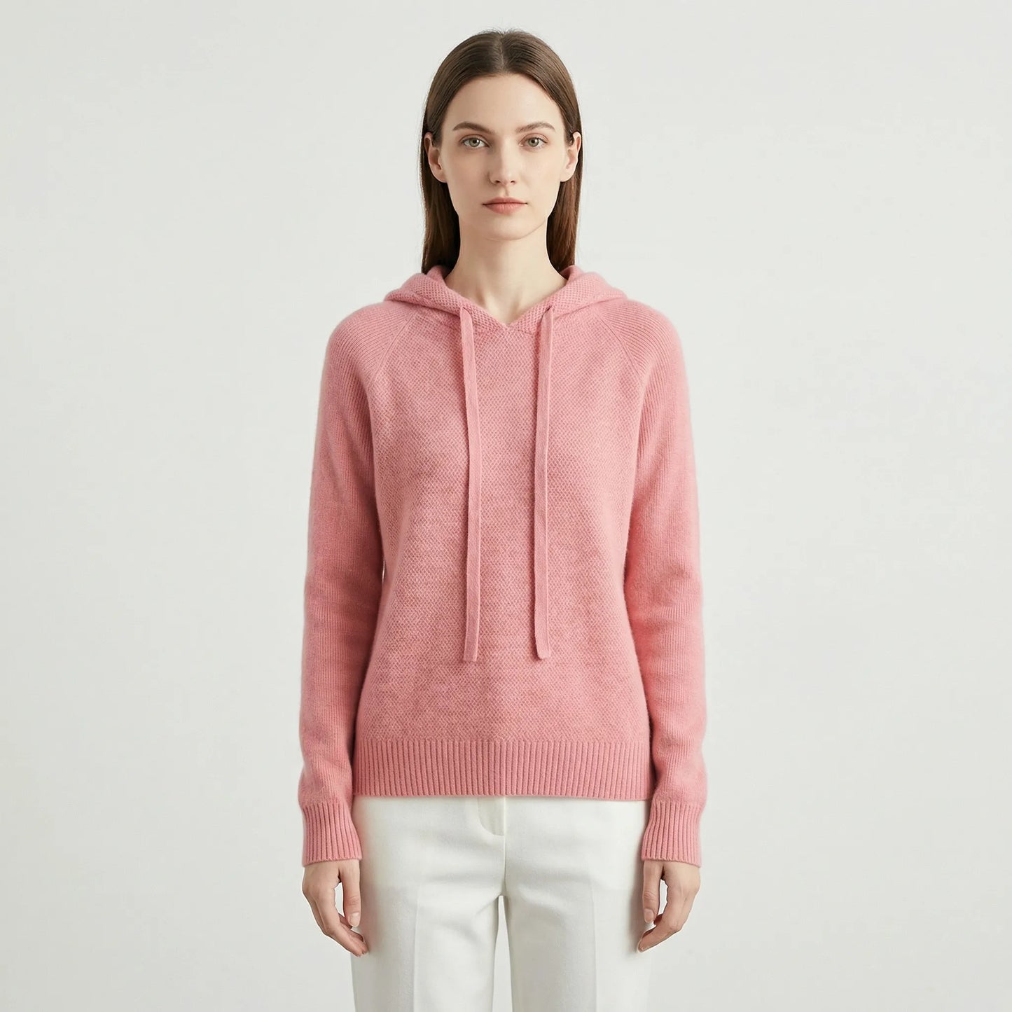 Gestrickter Kapuzenpullover Mit Weicher Struktur - Angie