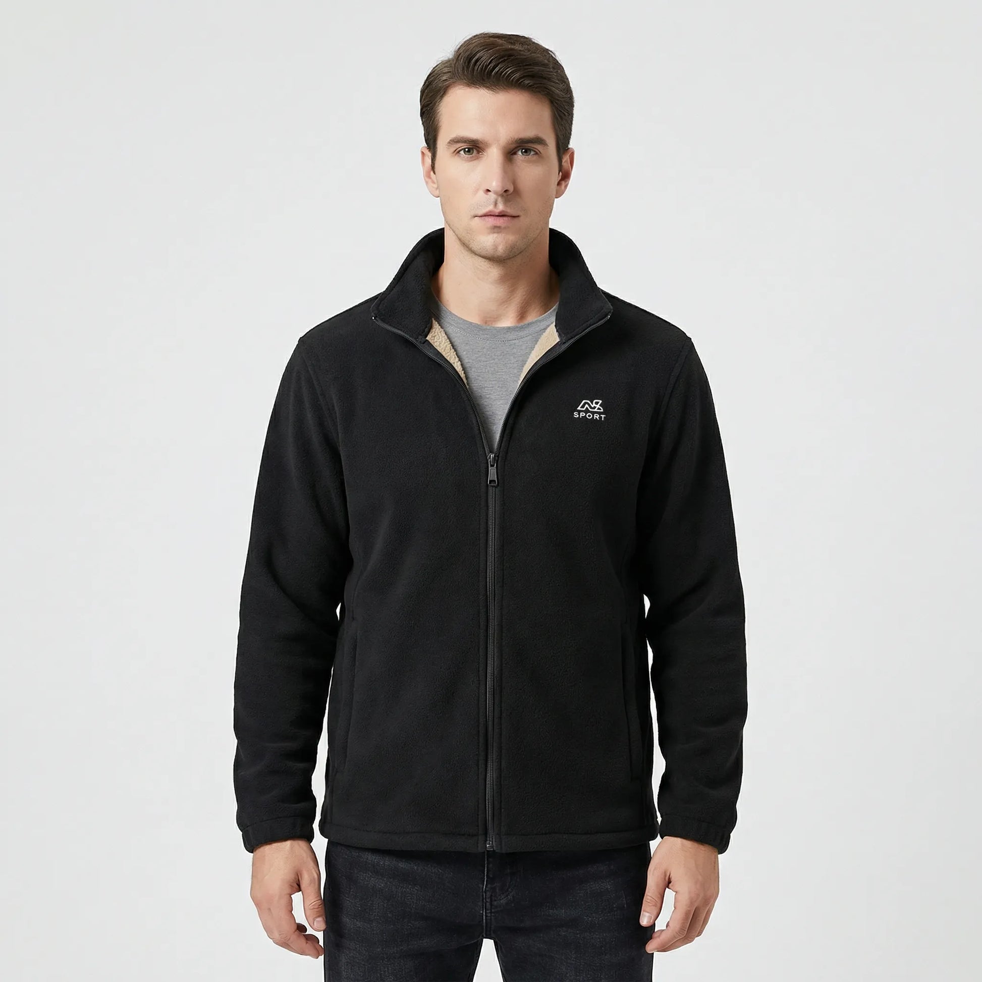 Gevoerd Outdoor Fleecevest Met Rits - Ken