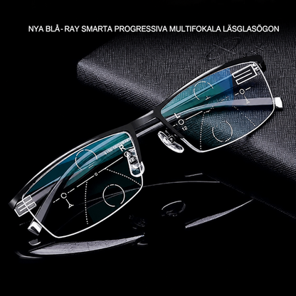 Progressive Multifocal Glasses for Near and Far Vision, Anti-Glare & UV 2