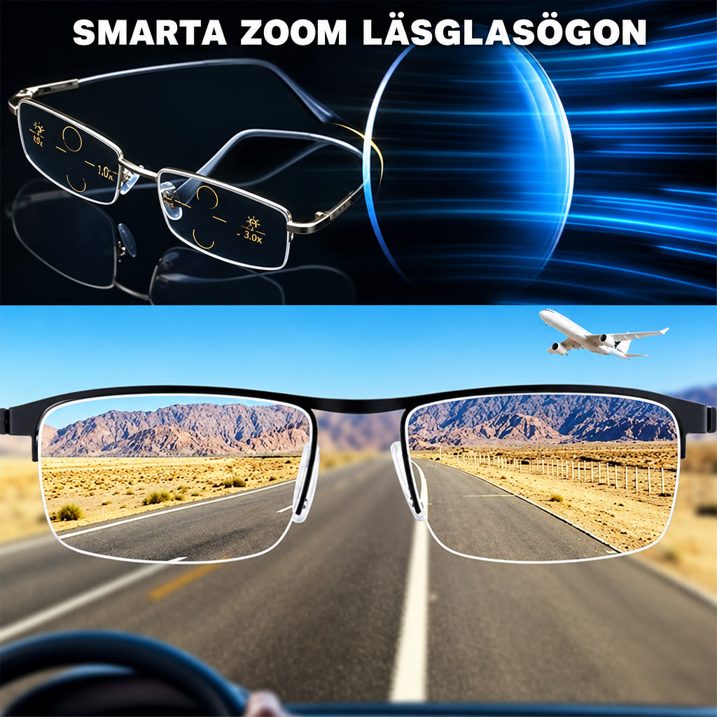 Progressive Multifocal Glasses for Near and Far Vision, Anti-Glare & UV 5
