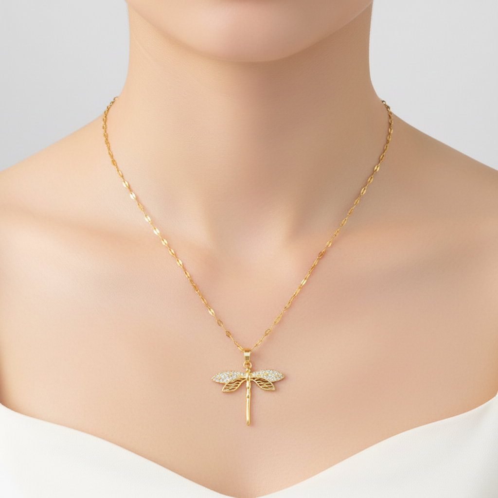 Gliederketten-Design - EleganceDragonfly 