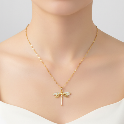 Gliederketten-Design - EleganceDragonfly 