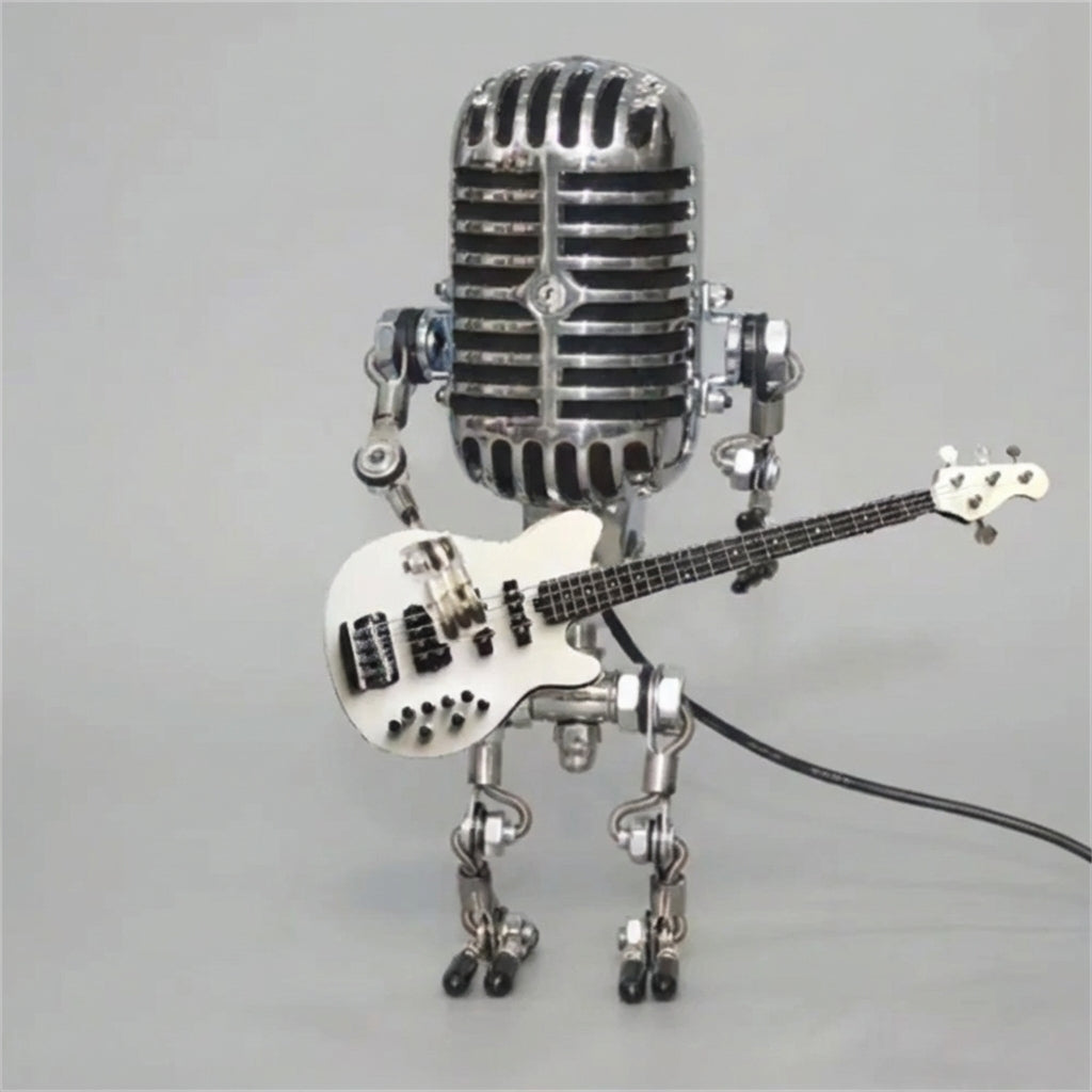 Guitar Themed Table Lamp -  StrumBot