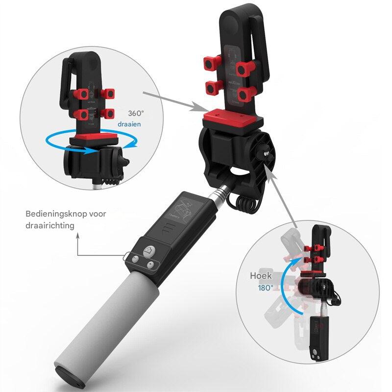 Bluetooth-selfiestång med 360° rotation – SpinShot