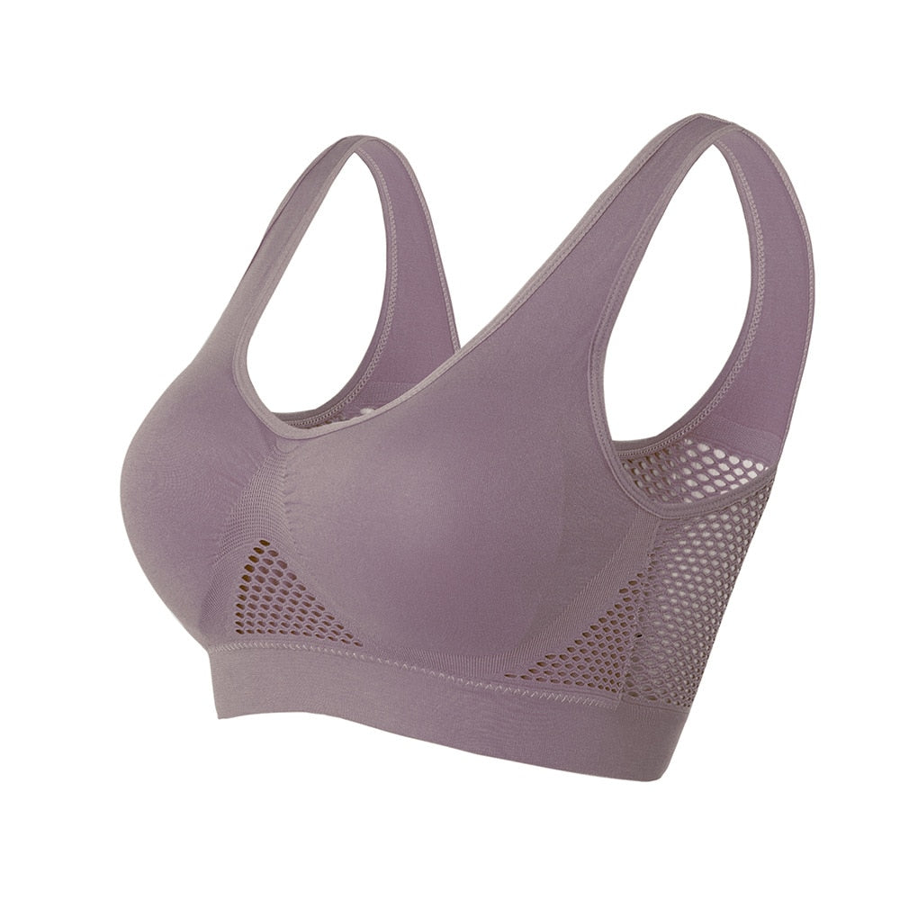 Ventilerad mesh sport-bh – Sofia