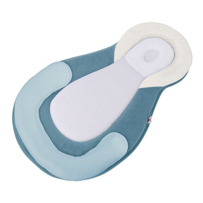 Ergonomisk bärbar babysäng med huvudstöd mot platt huvud – sovcocoon