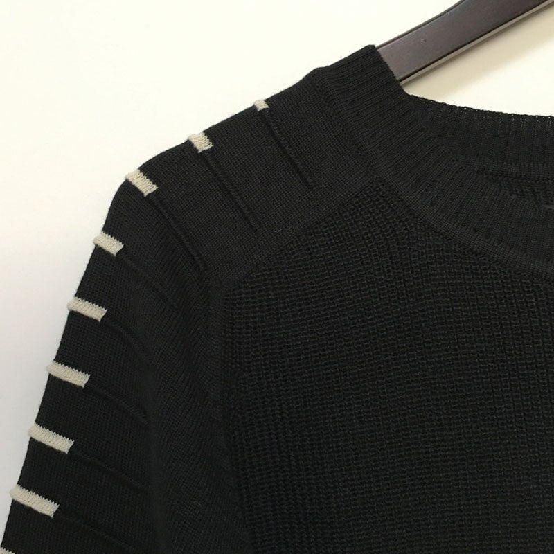 Herrtröja med randdetaljer – Lukas höstupplaga
