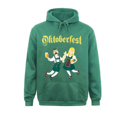 Tanzlust-hoodie med Oktoberfest-par – WiesnVibes Oktoberfest 2026