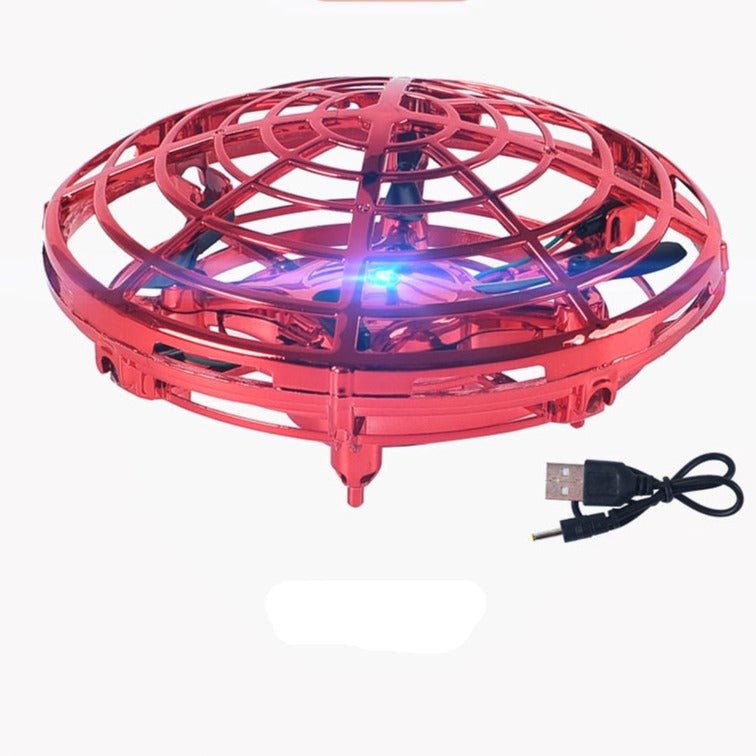 Flygande UFO-leksak med handkontroll – För inomhus och utomhus