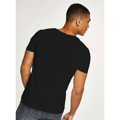 Avslappnad & figurnära herr T-shirt med V-hals – Jonas