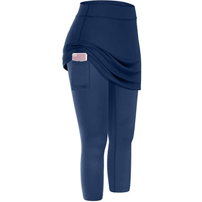 Höstliga rockleggings med praktiska sidofickor – Mireille