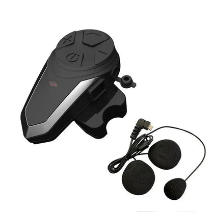 Bluetooth-intercom för motorcykelhjälm med FM och 1000 m räckvidd – RoadLink S3