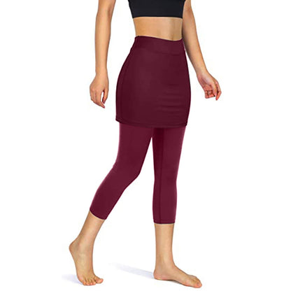 Höstliga rockleggings med praktiska sidofickor – Mireille