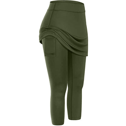 Höstliga rockleggings med praktiska sidofickor – Mireille