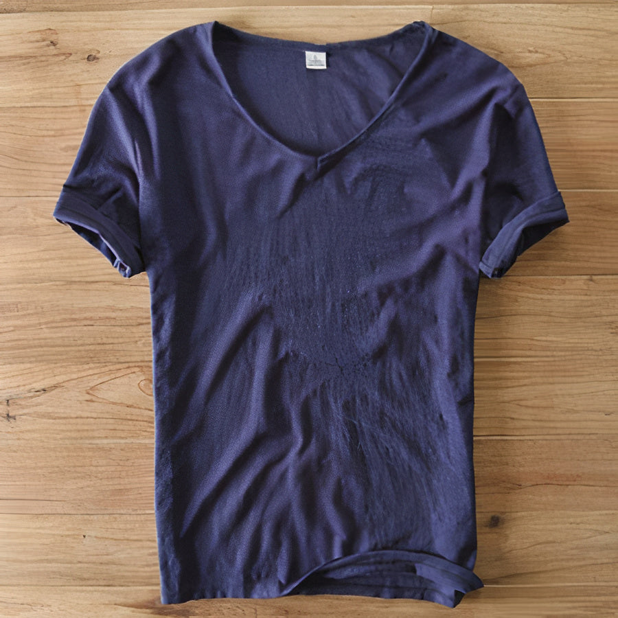 Bekväm, avslappnad sommar-T-shirt för herrar – Ruben