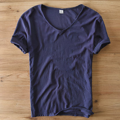 Bekväm, avslappnad sommar-T-shirt för herrar – Ruben