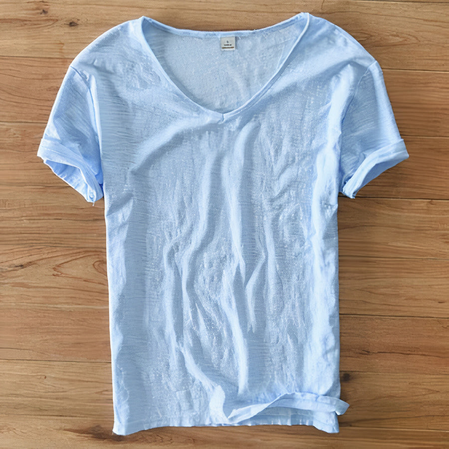 Bekväm, avslappnad sommar-T-shirt för herrar – Ruben