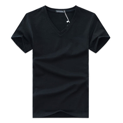 Slim Fit V-ringad T-shirt herr – Bekväm & vardaglig – Jonas