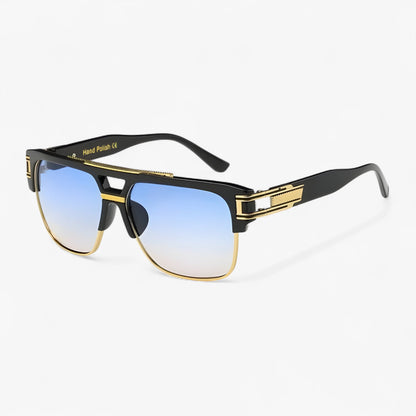 Klassiska unisex spegel-solglasögon – Lynor