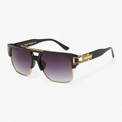 Klassiska unisex spegel-solglasögon – Lynor